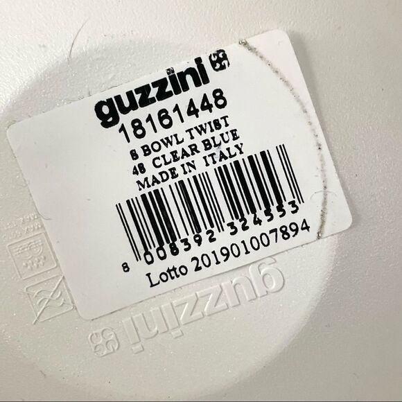 Guzzini blue bowl - Picture 7 of 9